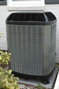 Air conditioning unit sits outside a brick buildin 2026 09 22 03 08 35 utc
